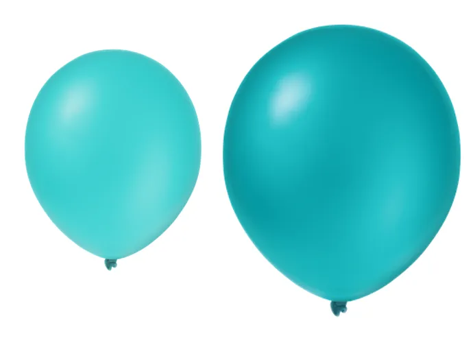Teal balloons Teal balloons
